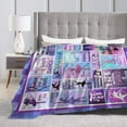 thumbnail image 4 of Wijzvio To Ballet Lovers Throw Blanket Soft Fuzzy Fleece Blanket For Couch Bed Living Room Decoration 80"X60", 4 of 9