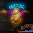 thumbnail image 4 of Handmadetneonsign Salad Bar Neon Sign, Salad Bowl Wal Art, Salad Healthy Restaurant Wall Decor 042032, 4 of 5