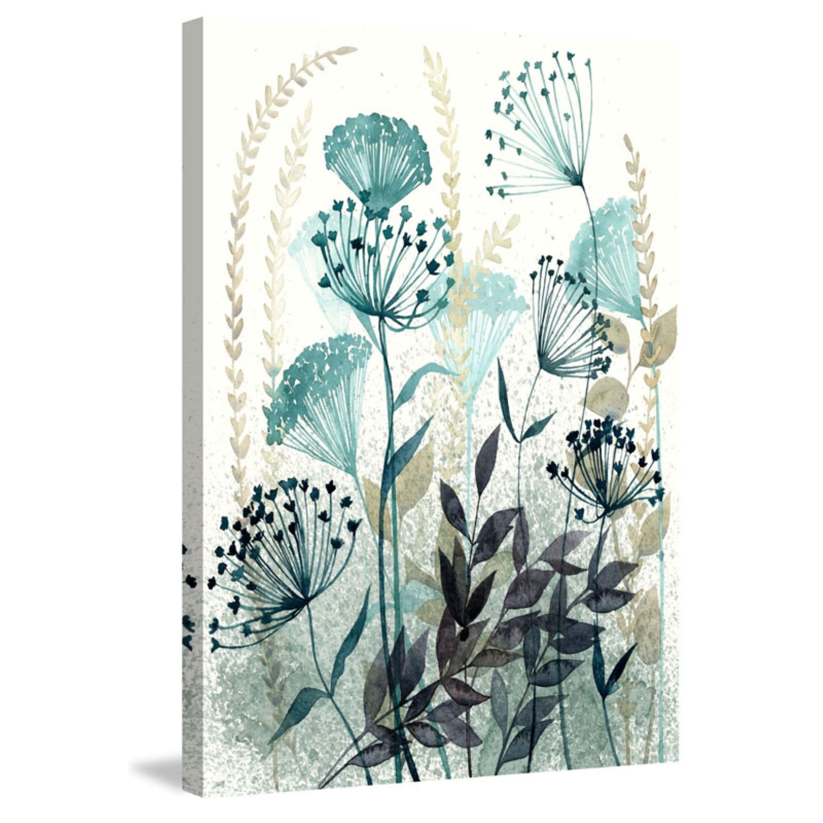 Marmont Hill "Allayed Floral I" Painting Print on Wrapped Canvas