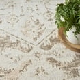 thumbnail image 2 of Nourison Astra Machine Washable 7'10" x Round Beige Vintage Indoor Rug, 2 of 9