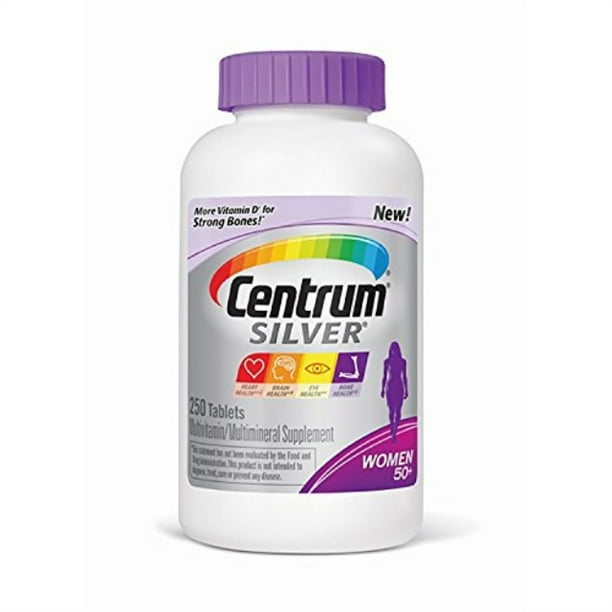 centrum silver women 50+ multivitamin multimineral 250 tabs Walmart