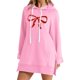 thumbnail image 1 of WILLBEST Vestido Casual Para Mujer, Cómodo Vestido Retro Con Estampado De Cómodo Y Transpirable., Sudadera De Manga Larga Con Capucha Y Bolsillo 1273, 1 of 3