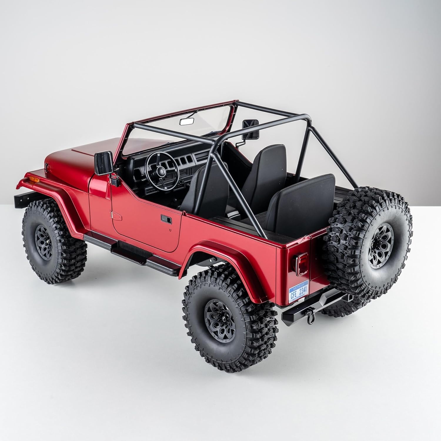 Rochobby Mashigan 1/10 RC Crawler, RC Rock Crawler Removable Details 15km/h, Remote Control Cars with Full Car Ball Bearing for Adults Need to Complete with Battery