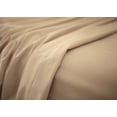 thumbnail image 4 of Signature 100% Cotton Sheets - 4 Piece - Sheet & Pillowcase Sets - Beige Bed Sheets - Full Size Cotton Sheets - Hotel Luxury - Organic Cotton Sheets - Cooling Sheets - Full Size Bed Sheets, 4 of 7