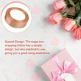 thumbnail image 4 of ZheElen Gift Wrap Ribbon Wedding Clothes Making Supply Multi-color DIY Craft Accessories Festival Fabric Polyester Ribbons Box Ornaments Golden Champion 97, 4 of 9