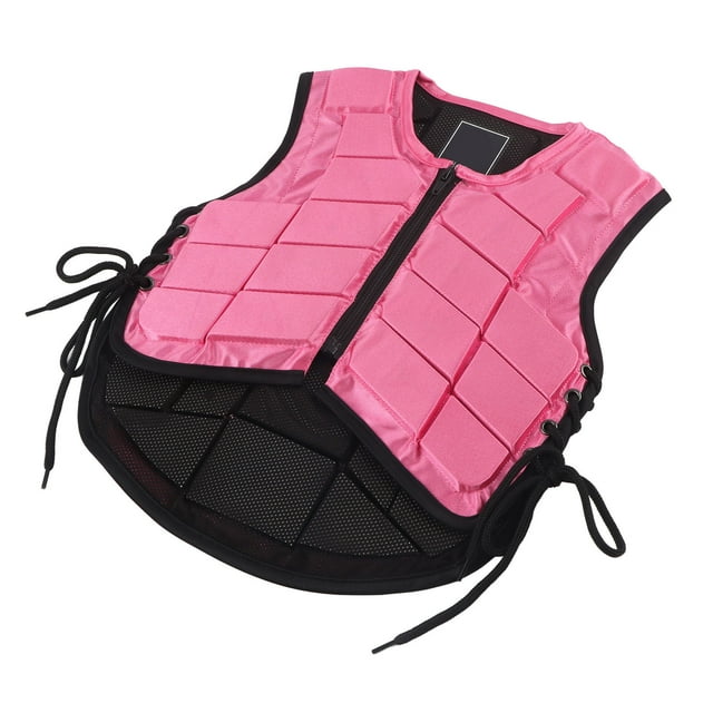 Gilet Équestre pour Enfants Gilet d'Équitation pour Enfants Protecteur de Corps Équestre pour Enfants Gilet de Protection Équestre Gilet de Protection de Corps Équestre pour Enfants Gilet Équestre Rembourré en Mousse