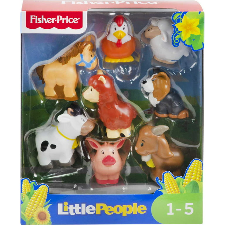 Fisher Price Little People Animal Friends 🦁 🦃 🦒 🦘Gift Set *New