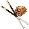 thumbnail image 2 of KABIN 38" Fire Tongs Log Grabbers, Camping Fire Pit Fireplace Accessories, 2 of 2