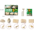 thumbnail image 3 of Pirate Treasures Dig Kit with 5 Bricks Digging Tools STEM Archaeology Paleontology Educational Science Christmas Birthday Gift for Students, 3 of 5