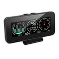 thumbnail image 1 of For All Cars M60 Car GPS HUD Speedometer Intelligent Inclinometer Off-Road Speed Display Tilt Pitch Angle Compass, 1 of 7