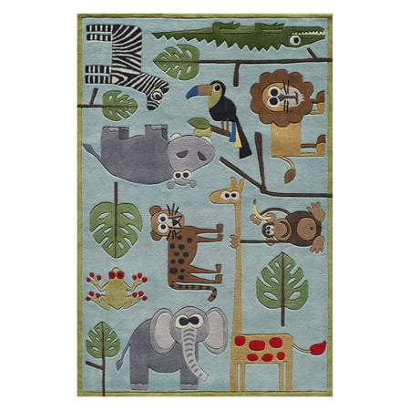 Momeni Lil Mo Whimsy Safari Area Rug Momeni Lil Mo Whimsy Safari Area Rug