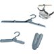 thumbnail image 1 of Perchas de viaje Perchas de plástico plegables plegables Ropa antideslizante portátil, 1 of 5