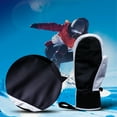 thumbnail image 3 of Gloves,Men Waterproof Snow Mittens Women Men Waterproof Snow Winter Women Men Waterproof Snow Winter Snowmobile Mewmewcat Qisuo Siuke Mittens Mittens, 3 of 6