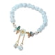 thumbnail image 1 of Pulsera de cristal de la flor de los cabritos con la joyería fina ajustable de cristal para las muchachas, 1 of 6