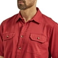thumbnail image 3 of Wrangler Short Sleeve Woven Solid Shirt, 3 of 3