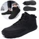 thumbnail image 5 of Zapatos Trail Running Botas Tobillo Casuales Nieve Invierno Impermeables para Hombres, 5 of 9