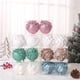 thumbnail image 4 of Bolas de purpurina para colgar en el árbol de Navidad, forma de pétalo, piñas de pino, para decoración del hogar, fiestas de Navidad, Año Nuevo 2023, 8/10 cm, 4 of 5