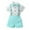 Mint Green-summer sale, variant on MKOSPLRT 12M-9Years Toddler Baby Boy Outfits Boys Gentleman Wedding Suits Set Summer Formal Short Shirt Bowtie Suspender Party Outfits