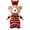 Red, variant on Amorie 23 cm Christmas Teddy Bear Plush, Red Soldier Bear Holiday Decoration
