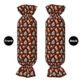 thumbnail image 2 of Salouo Christmas Gingerbread Pattern Cute Bolster Pillow,Cylindrical Pillow Long Pillow for Bed Round Side Pillow for Knee/Leg/Neck ,- Length 24.4" x 9.8" Diameter, 2 of 8
