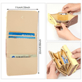 thumbnail image 4 of Aorsher Multifunctional Trifold Short Wallet, Kawaii Wallet for Teen, PU Leather Mini Wallet with Coin Clip, Girl Birthday Gift, 4 of 8