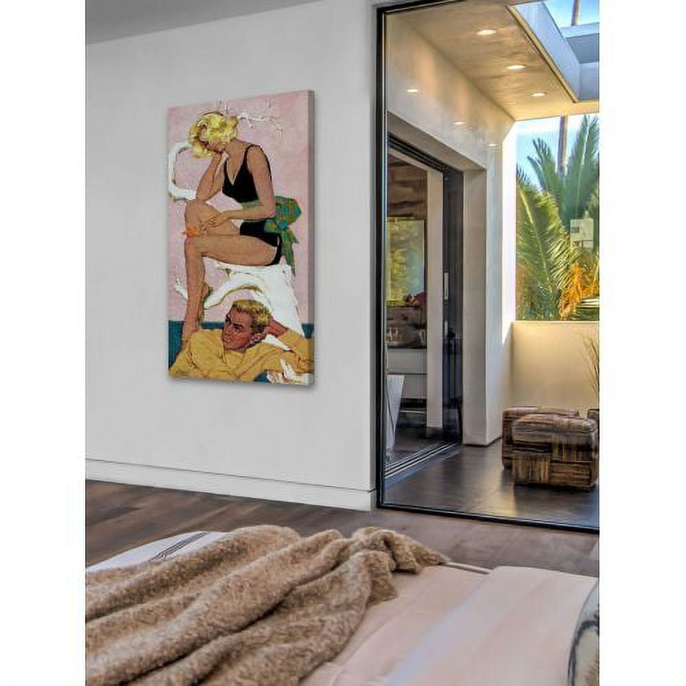 "Marry the Boss' Daughter" Painting Print on Canvas