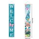 thumbnail image 3 of Letrero de Pascua para porche | Bandera colgante de pared para exteriores con mensaje "Feliz Pascua" | Material resistente a la intemperie | Cuerda fácil de colgar | Decoración para fiestas en, 3 of 5