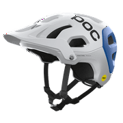 POC Tectal Race MIPS Mountain Bike Helmet: Small (51-54) Hydrogen White/Opal Blue Metallic/Matt (350gr)