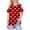 Red, variant on hoksml Girls' Polka Dot Cold Shoulder Short Sleeve Tops Casual Summer T-Shirts Multi Color Options for Daily and Party Wear
