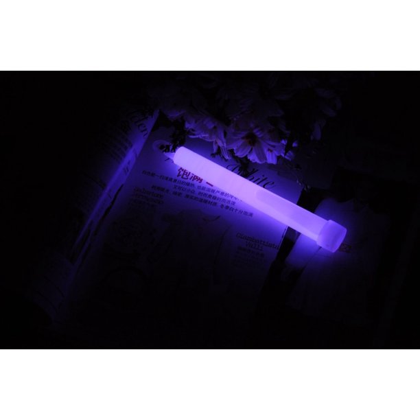 Barra fluorescente de 6 pulgadas, barra de emergencia de iluminación nocturna de 6 pulgadas con gancho, juguete luminoso para acampar al aire libre de 15 * 150 mm para obtener ayuda