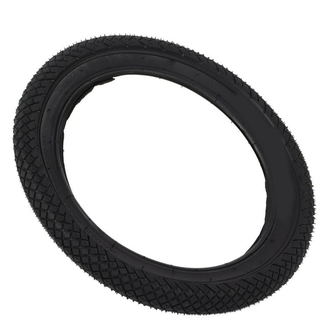 Children's Bicycle Tires, Children Rubber Bike Tyres Wear Stylish Flexible Comfortable Faster Checkered Pattern For Riding
