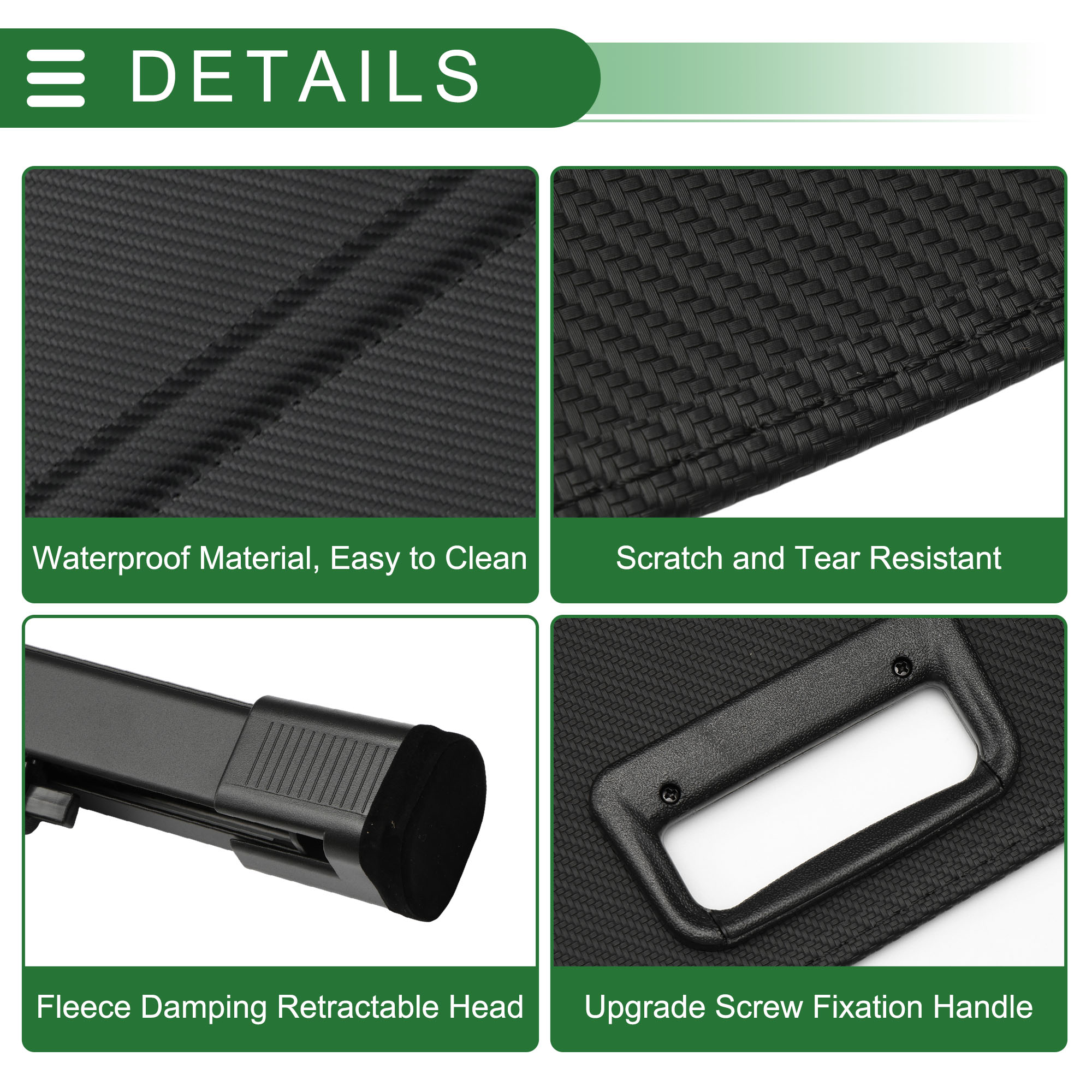 Unique Bargains Retractable Cargo Cover for Hyundai Palisade 2026 Rear Trunk Parcel Shelf