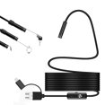 thumbnail image 2 of Dvkptbk Endoscope Camera Light,1080P Hd Borescope 6 Adjustable Leds, 0.3In Ip67 Inspection Camera 9.8Ft Semi-Rigid Snake Cable, 3 In 1 Endoscope Camera, 2 of 9