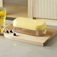 thumbnail image 1 of Molde de bloque de hielo estilo de prensa de grado alimenticio | Máquina para hacer cubitos de hielo para el hogar con tapa | Liberación con un clic | Caja de almacenamiento de plástico transparente, 1 of 3