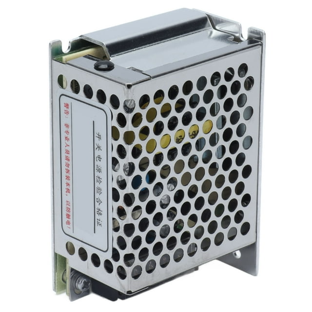 Alimentation Électrique LED, Alliage d'Aluminium 100-240VAC Fonction de Protection Alimentation Électrique Durable pour Automatisation Industrielle pour Ingénierie Informatique pour MS-25-5, MS-25-12, MS-25-24