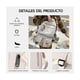 thumbnail image 2 of Mochila Escolar De Moda Multi-bolsillo Blanco, 2 of 4