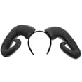 thumbnail image 1 of KAKOWELY 1 diadema para adultos, divertida diadema de fantasma para fiestas de Halloween, color negro., 1 of 4