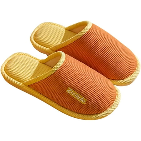 

PIKADINGNIS House Slippers for Women Trendy Solid Color Cozy Anti-Slip Bedroom Slippers for Indoor Outdoor