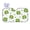 M, variant on Shamrock Clover Pattern Car Windshield Sun Shade Universal Fit Auto Sun Visor Protector