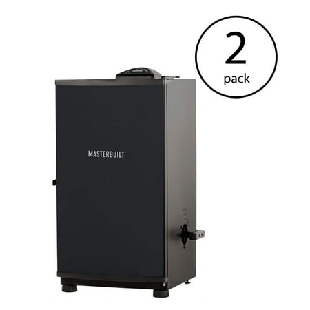 Masterbuilt Outdoor Barbecue 30 Inch Digital Electric BBQ Smoker, Black (2 (Best Electric Bbq Smoker)