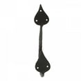 thumbnail image 5 of 9" in. Unique Inverted Spade Black Cast Iron Door Handle Pull Reversible Design Renovators Supply, 5 of 7