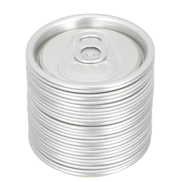 GOOHOCHY 50 unids anillo-pull lata tapa de aluminio soda agua sellado lácteos de boca de bebida lata tapa