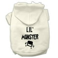 thumbnail image 4 of Halloween Pet, Dog  Cat Hoodie Screen Printed, "Lil Monster", 4 of 10