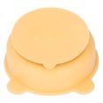 thumbnail image 1 of Bol pour Enfants en Silicone, Bol pour Tout-Petits Auto-Alimentation Conception Conviviale pour Enfants Résistant aux Hautes et Basses Températures en Forme d'Ourson de Dessin Animé pour Préscolaire Gingembre, Vert Olive, Rouge Brunâtre, Beige, Gris, 1 of 7