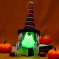 thumbnail image 1 of Xihbxyly Gnomo de Halloween, Adorable Duende Sin Rostro, Figura de Elfo de La Suerte, Decoración para El Hogar y La Oficina, Un Toque Festivo para Sofá, Estantería o Chimenea, 27 X 11 X 6 Cm, Pila de, 1 of 2