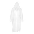 thumbnail image 3 of TISHITA Veste de Pluie Imperméable Longue Portable Résistant à la Déchirure pour le Camping Voyage en Plein Air Blanc, 3 of 8
