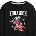 thumbnail image 3 of Pokémon - Koraidon Collegiate - Youth Long Sleeve Graphic T-Shirt, 3 of 5
