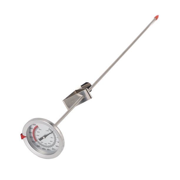 Termómetro Para Carne, Termómetro Con Sonda De 50 A 550 ℉, Longitud De Sonda De 40 Cm Para ír Alimentos A La Parrilla Con Aceite