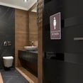 thumbnail image 3 of Hotel Self-adhesive Toilet Sign Plastic Restroom Door Sign Toilet Sign Board, 3 of 8