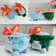 thumbnail image 4 of Muñeca de Crochet adorable XINYU Dumpster Fire con tarjeta de aliento regalo para mujeres cumpleaños y Navidad amarillo, 4 of 7